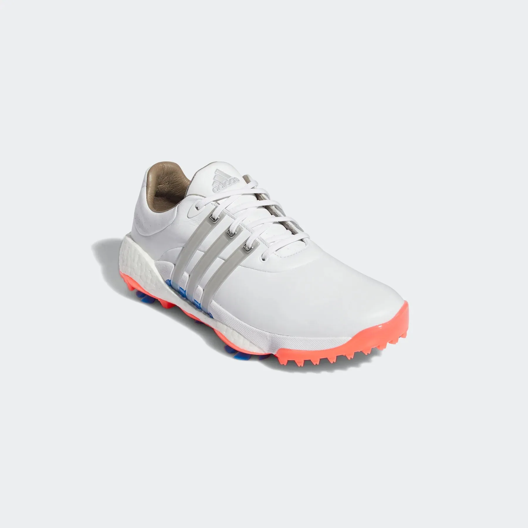 Adidas W Tour 360 22 Womens Golf Shoes White/Sil/Turbo GV7248