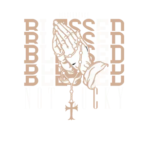 Air Jordan 1 High OG Latte Black T-Shirt (Blessed not lucky)| illcurrency