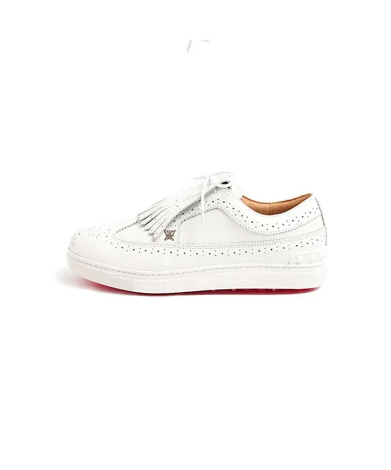 ANEW Golf: Tassel Sunflower Shoes 02 - White