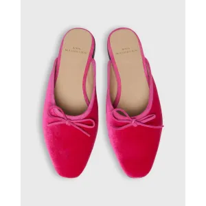 Ann Mashburn Joy Mule in Pink Velvet