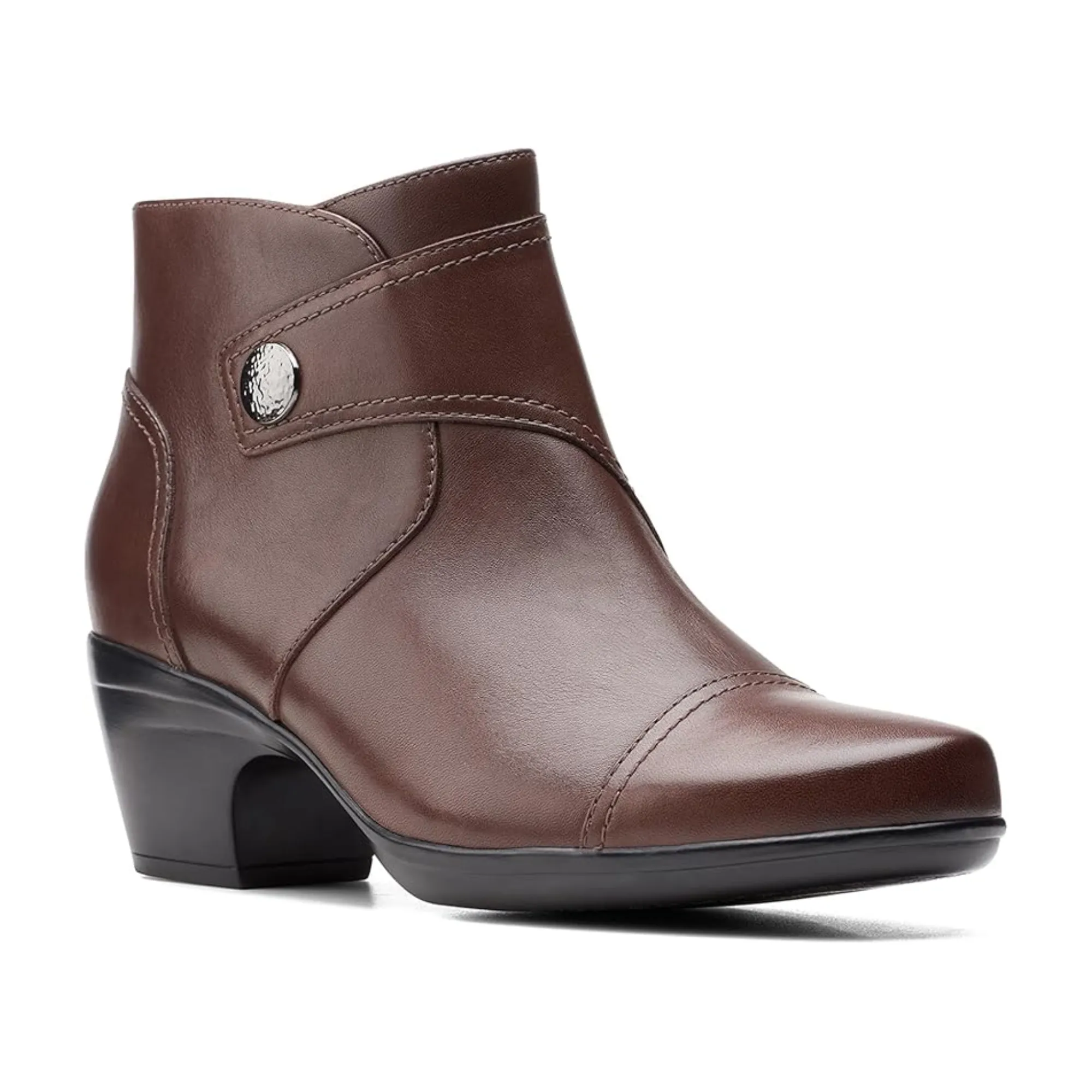 Clarks Emily Calle Women's Leather Ankle Boots