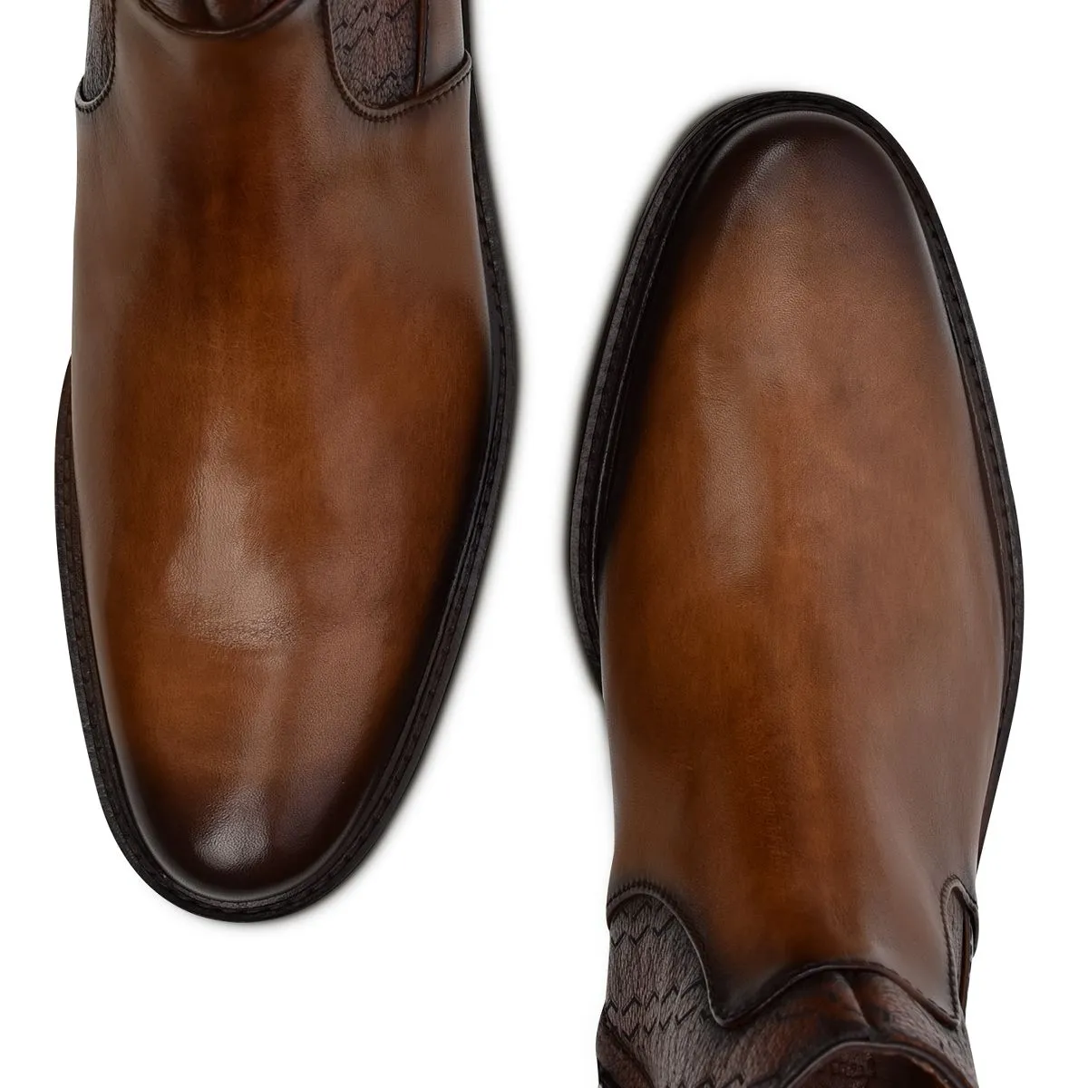 Cuadra Men's Honey Round Toe