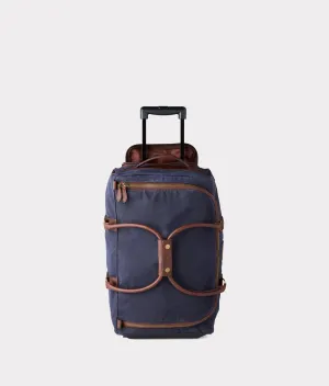 Everyday Waxed Canvas Rolling Duffle :: Navy