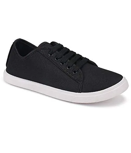 Longwalk Women Casual Wear Sneakers Shoes Pack of 1 Black