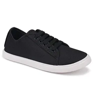 Longwalk Women Casual Wear Sneakers Shoes Pack of 1 Black