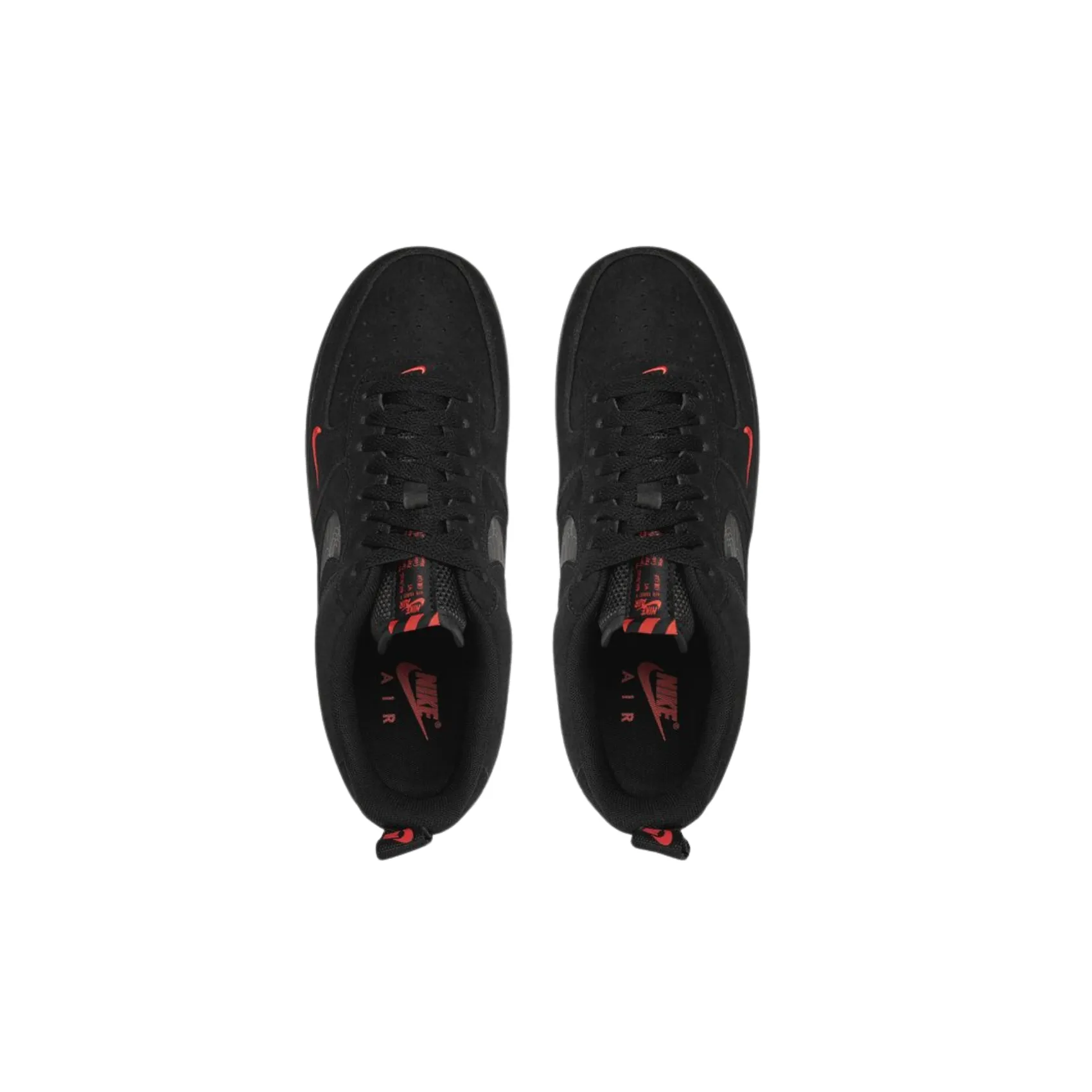 Sneakers Nike Air Force 1 '07 LV8 - Black/Black-Lt Crimson