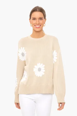 Tan Miss Daisy Sweater