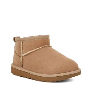 UGG K Classic Ultra Mini Fashion Boot, Sand